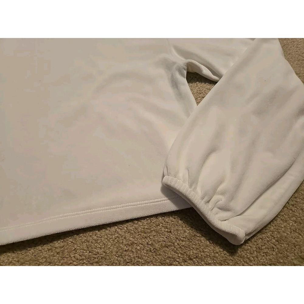 Altar'd State Chenille Cropped Sweater White  Size Large L - Picture 4 of 6